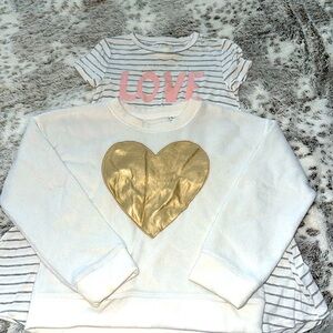 Valentines Bundle - Dress and Fleece Top